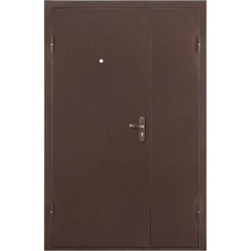 Дверь ПРОФИ PRO DL-2050/1250/L мет/мет антик медь