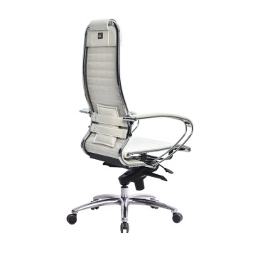 Кресло для руководителя K-1.04 белый-3