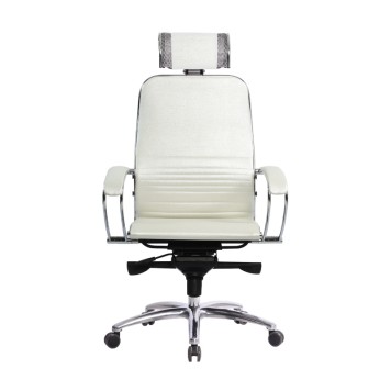 Кресло для руководителя K-2.04 белый-1