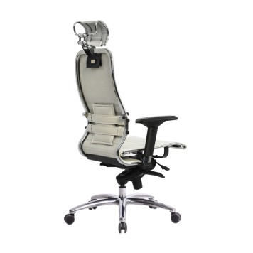 Кресло для руководителя K-3.04 белый-3