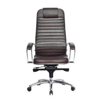 Кресло для руководителя KL-1.04 коричневый-1