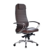 Кресло для руководителя KL-1.04 коричневый