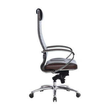 Кресло для руководителя KL-1.04 коричневый-2