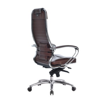 Кресло для руководителя KL-1.04 коричневый-3