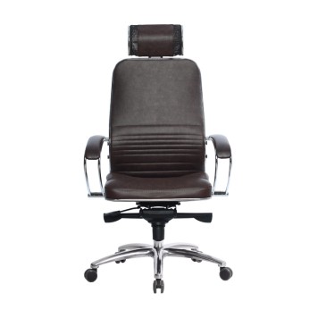 Кресло для руководителя KL-2.04 коричневый-1