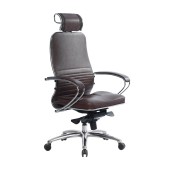 Кресло для руководителя KL-2.04 коричневый