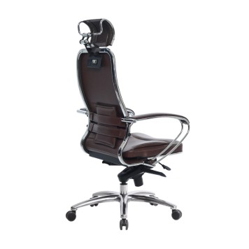 Кресло для руководителя KL-2.04 коричневый-3