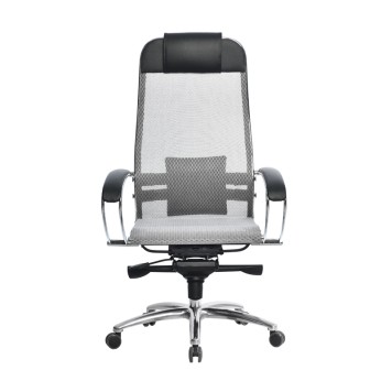 Кресло для руководителя S-1.04 серый-1