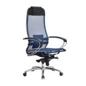 Кресло для руководителя S-1.04 синий