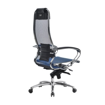 Кресло для руководителя S-1.04 синий-3