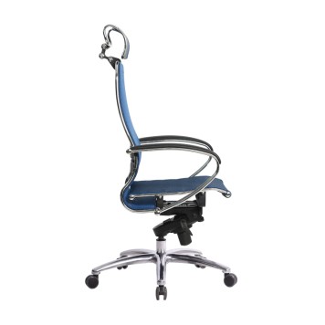 Кресло для руководителя S-2.04 синий-2