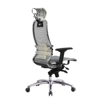 Кресло для руководителя S-3.04 белый-3