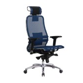 Кресло для руководителя S-3.04 синий