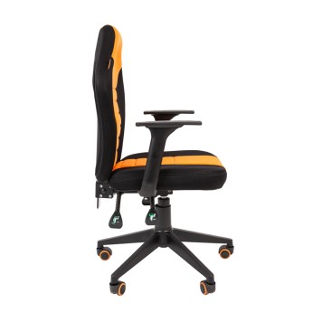 Игровое кресло GAME 8 черный/оранжевый-2