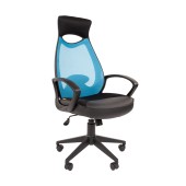 Кресло для руководителя 840 BLACK-BLUE